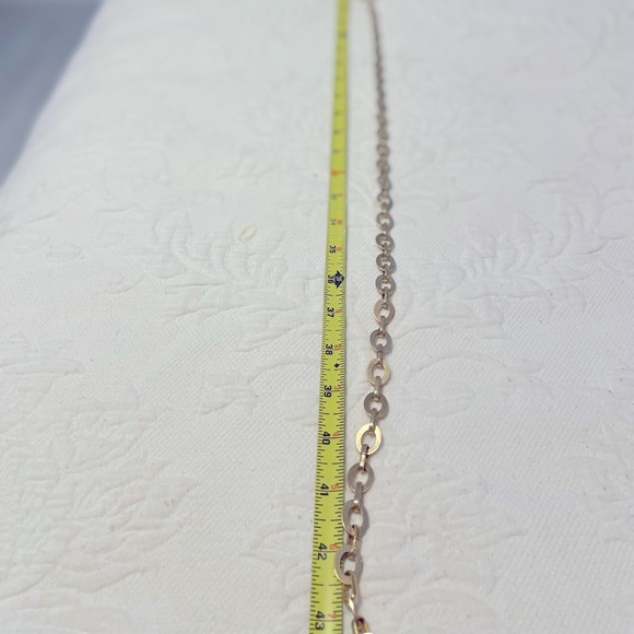 Chico’s Chunky Medallion Adjustable Chain Belt - Picture 9 of 10